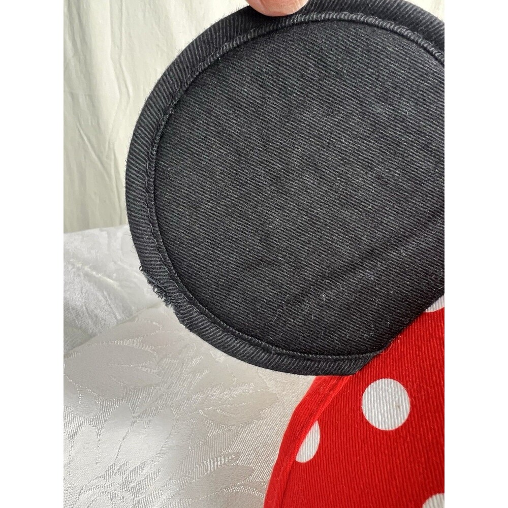 Disney Parks Minnie Baseball Snapback Cap W/ Ears And Bow Small Flaw Youth READ - Picture 5 of 10